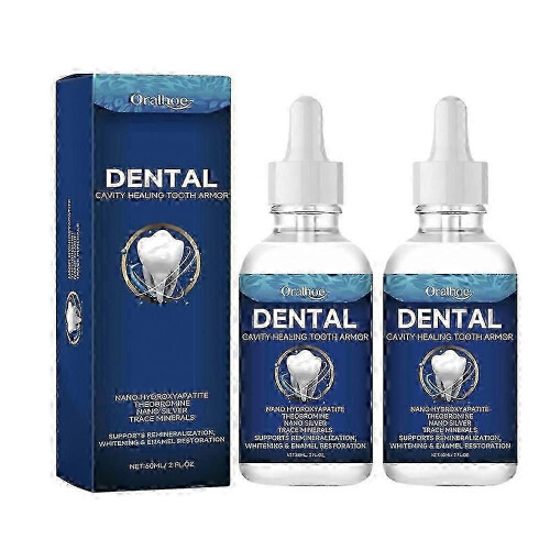 (2x) 1-3x διάλυμα περιποίησης δοντιών 60ml για την επούλωση της τερηδόνας των δοντιών
