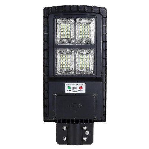 (Black) 90W εξαιρετικά φωτεινά αδιάβροχα ηλιακά φώτα δρόμου με προβ