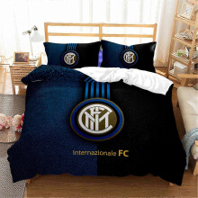 (140*200, Inter Milan) Σετ κλινοσκεπασμάτων 2025, Σετ παπλωματοθήκης με εκτύπωση πο
