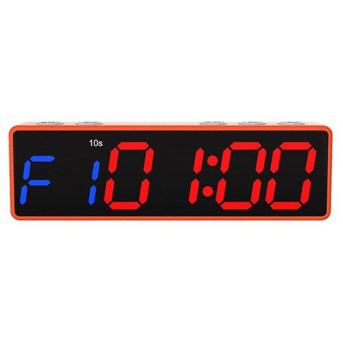 (orange) GymNext Flex Timer - Home Edition - Bluetooth-app-gestuurde LED-intervaltimer