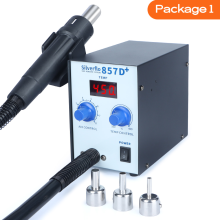 Silverflo heteluchtlasstation 857D+, 600W, voor SMD PCB BGA rework