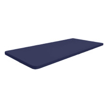 (Navy Blue) Picknicktafelkleed voor buiten met elastische rand, winddicht, slijtvast, waterdicht, geschikt voor camping en als wasbaar terras.