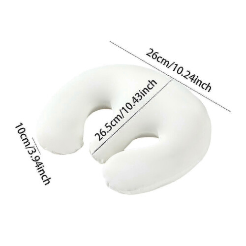 (White) Μαξιλάρι στήθους SPA μασάζ στήθους μαλακό φορητό στήριγμα στήθους μασάζ 1