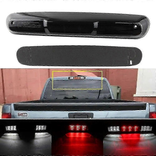 (1pcs Smoke Lens) 1 τεμάχιο κόκκινο φακό πίσω υψηλής στάθμης οδήγησε τρίτο