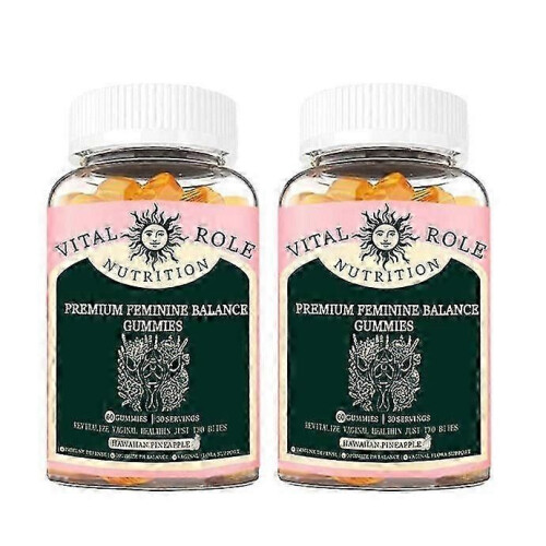 (2bottleds) 1-3X Ζελεδάκια Feminine Balance, 60 τεμάχια, σε μορφή τζελ και μασώμενων ζελετών