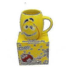 (New yellow) Κούπα κινουμένων σχεδίων Mm Bean Χαριτωμένο ποτήρι νερού Mm Ch