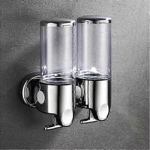 (Transparent double) Διανομέας σαπουνιού 500-1500ml Επιτοίχιος διανομέας σαπουνιο