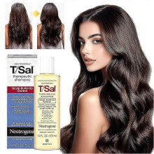 (Light blue 250ml) El champú terapéutico Neutrogena T/Gel alivia la picazón del cuero cabelludo y la caspa.