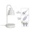 (110v, White) Λάμπα κηρού αρωματοθεραπείας με δυνατότητα ρύθμισης φ 2