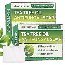 (2pcs) 1-3x Sapone antifungino all'olio di tea tree Trattamenti antifungini per viso e corpo Acne Piede d'atleta