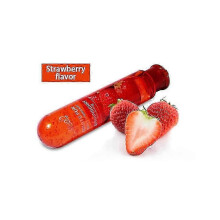 (Strawberry flavor) Gel lubrificante per adulti al gusto di frutta commestibile, ideale per sesso orale e massaggi sessuali