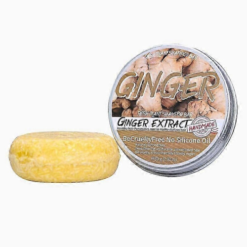 (Ginger) Βιολογικό Σαμπουάν με Τζίντζερ, Σαπούνι κατά της Τριχό