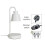 (220v, White) Λάμπα κηρού αρωματοθεραπείας με δυνατότητα ρύθμισης φ 2