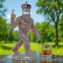 (Bigfoot A) Ντεκάντερ ουίσκι 350ml για μπουκάλι σε σχήμα κουκουβάγια