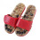 (35-36, red) Παπούτσια Walk Stone Μασάζ Ποδιών Βελονισμός Μασάζ με Βότσαλα 1