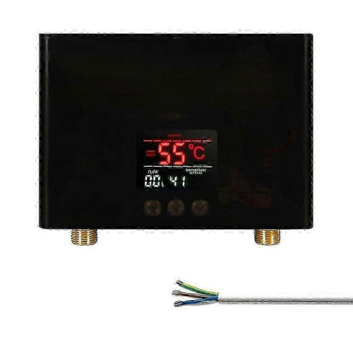 (Black) Ταχυθερμαντήρας νερού 3kw Μίνι ηλεκτρικός θερμοσίφωνας χω 1