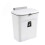 (7L, White) Trash Can for IKEA Kitchen High Capacity Wall Mounted Hanging Bin 4