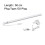 (7W-50cm, warm white) Φωτιστικό LED 50CM /40CM /30CM 12V με αισθητήρα χειρός για εσωτερι 1