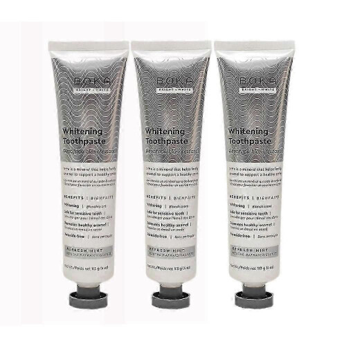 (3pcs Grey) 1-3X Οδοντόκρεμα νανοϋδροξυαπατίτη χωρίς φθόριο για ευαίσθη
