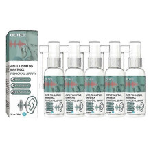 (5PCS) 1-5x Spray do usuwania woskowiny usznej przeciw szumom usznym Naturalne leczenie szumów usznych w przypadku