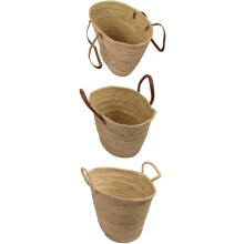 JARDIN202, Cesto de Mimbre, 50 x 33 x 33 cm, Fibras Naturais, Para Arrumação e Decoração