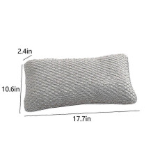 (Yellow) Natural Buckwheat Hulls Pillows Natural Material Odorless Pillows Non-collapse Pillows For Side Back