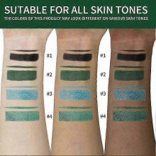 (Dark Green) Kohl Powder Eyeliner - 100 % luonnollinen egyptiläistyylinen meikkirajauskynä