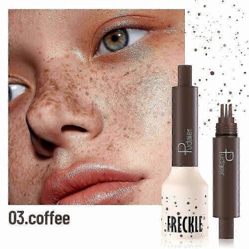 (coffee) Στυλό μακιγιάζ Freckle Stamp, αδιάβροχο, με φυσική εμφάνιση, μ