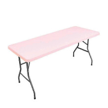 (183x76cm, pink) Mantel plegable para mesa de picnic con protección impermeable para mesas de patio.