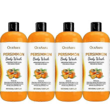 (4pcs) Cachi per anziani Profumo di cachi Sapone per il corpo Detergente per il corpo