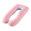 (70x130cm, Pink Blue) Βαμβακερή μαξιλαροθήκη για μαξιλάρι εγκυμοσύνης σε σχή 1