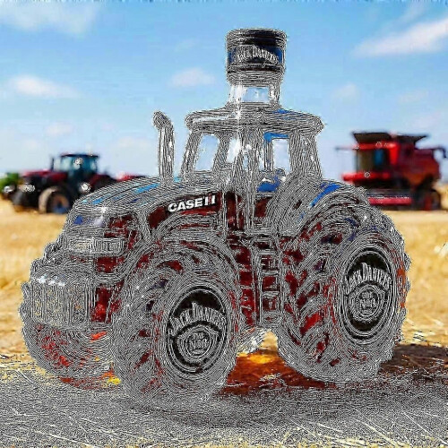 (Tractor C) Κατάλληλο για καράφα ουίσκι 350ml φαλακρός αετός, είδος γ