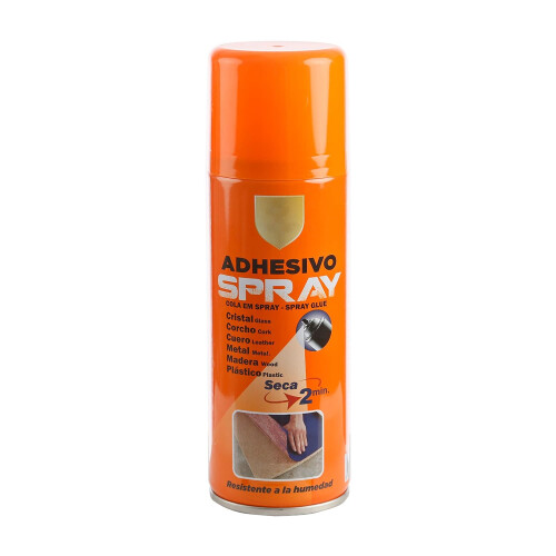 Spray Adesivo Multiuso, Secagem Rápida, Ecológico, 200 ml, Conjunto de 1