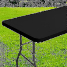 (120x58cm, green) Mantel protector plegable lavable de primera calidad para mesas de picnic rectangulares de patio exterior.