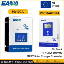 Easun Power MPPT zonnepaneel oplader, 100A, voor 12V 24V 36V 48V accu en zonnepaneel
