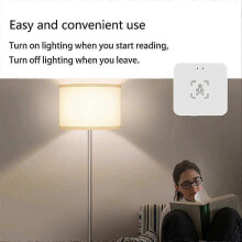 (Zigbee) Smart närvarosensor för mänsklig närvaro Luminans-/avståndsdetektering Tuya Smart Life Hemautoma