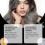 (Dark brown) 2025 Polar Instant Haarkleurshampoo Natuurlijk 3