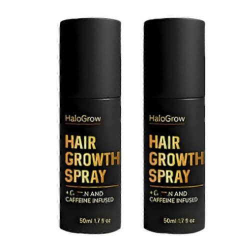 (2pcs) Σπρέι ανάπτυξης μαλλιών HaloGrow, προάγει την πυκνότητα και