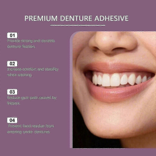 (3) Extra Strong Thermoplastic Adhesive for Dental Use, 1~5x Long-Lasting Hold 1