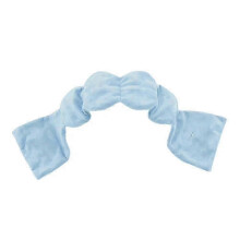 (blue) Gravity slaapmasker met voorgevormde glazen kralen, verduisterend, voor op reis, thuis en meditatie.