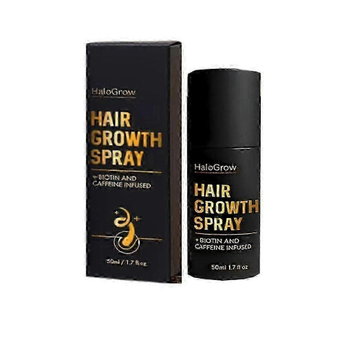 (1pc) 1-3 τεμάχια σπρέι ανάπτυξης μαλλιών HaloGrow των 50ml με βιοτίνη