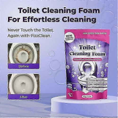 (2PCS) 26^1-10x Καθαριστικό Αφρού Τουαλέτας Fizzclean, Καθαριστικό Αφρού Fizzclean Άμεσης Δράσης 1
