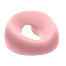 (Pink) Ρυθμιζόμενο μαξιλάρι μασάζ σε σχήμα U, αφαιρούμενο κάλυ