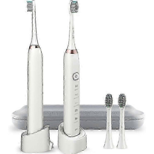 (S100 violet 8 Heads) Sarmocare S100 Sonic Ηλεκτρική Οδοντόβουρτσα USB Επαναφορτιζόμενη 2