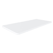 (White) Picknicktafelkleed voor buiten met elastische rand, winddicht, slijtvast, waterdicht, geschikt voor camping en als wasbaar terras.