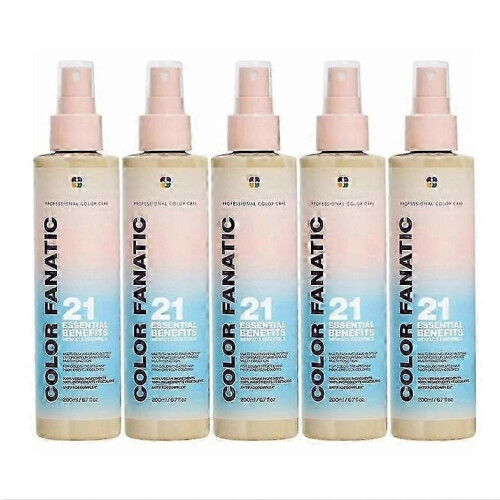 (5PCS) 1-5x Color Fanatic Πολυλειτουργικό σπρέι μαλλιών χωρίς ξέβγαλμ