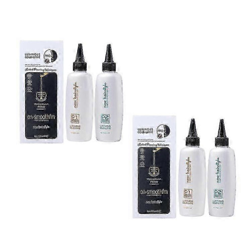 (2PCS) 1-3SET 120g+120g Μόνιμη Κρέμα Περμανάντ για Σγουρά Μαλλιά με Κρ
