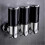 (Black three) Διανομέας σαπουνιού 500-1500ml Επιτοίχιος διανομέας σαπουνιο 1