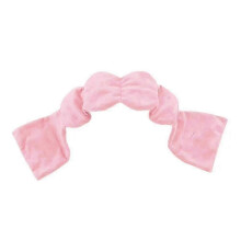 (pink) Gravity slaapmasker met voorgevormde glazen kralen, verduisterend, voor op reis, thuis en meditatie.
