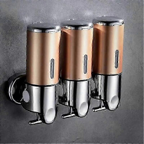 (Gold three) Διανομέας σαπουνιού 500-1500ml Επιτοίχιος διανομέας σαπουνιο